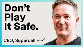 CEO of Supercell on the Harsh Truth About Game Development