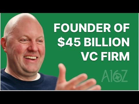 Marc Andreessen | The Future of Venture Capital