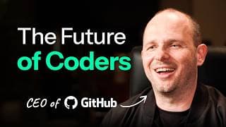 "Don’t Learn to Code" Is WRONG | GitHub CEO Thomas Dohmke