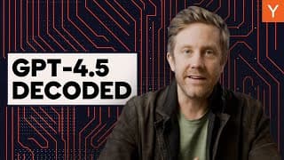 GPT-4.5 = Big Model Energy | YC Decoded