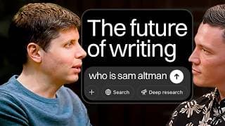 Sam Altman – OpenAI Founder Reveals His Writing System