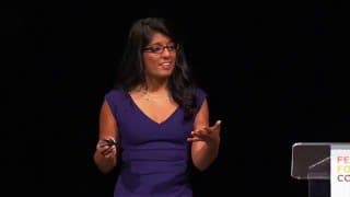 Gobble founder Ooshma Garg speaks at Female Founders Conference 2016