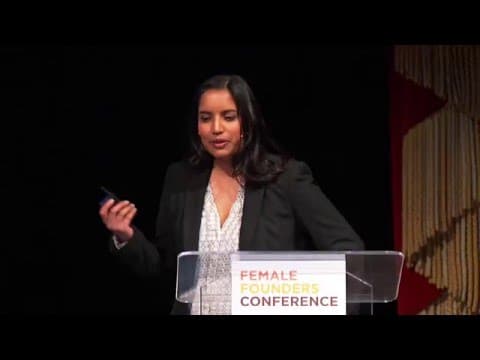 Reshma Shetty Speaks at Y Combinator's Female Founders Conference 2016