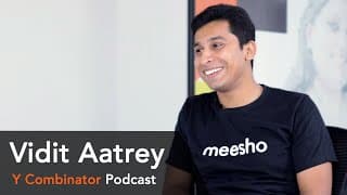 Vidit Aatrey on Building Meesho, India's Top Reselling Platform, with Adora Cheung