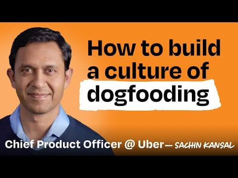 Why Uber’s CPO delivers food on weekends | Sachin Kansal