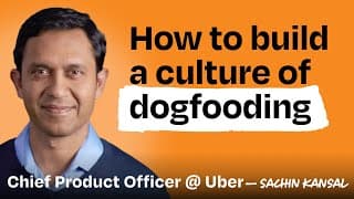 Why Uber’s CPO delivers food on weekends | Sachin Kansal