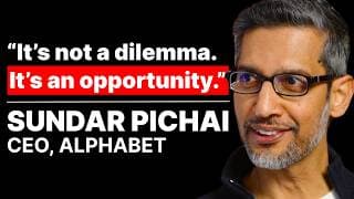 Sundar Pichai, CEO of Alphabet | The All-In Interview