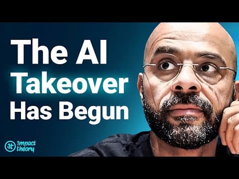 "AI Is Creating a New God—And We’re Not Ready" Mo Gawdat on AI, Tech Arms Race With China & UBI