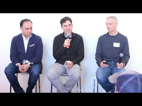 Elad Gil and Pejman Nozad - Startup Investor School Day 3