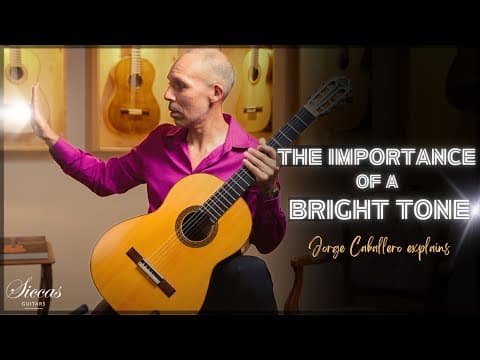 Tone Production on Classical Guitar | Analytical Discussion with Jorge Caballero