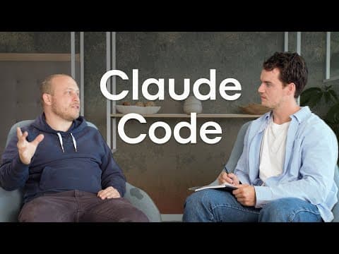 A conversation on Claude Code