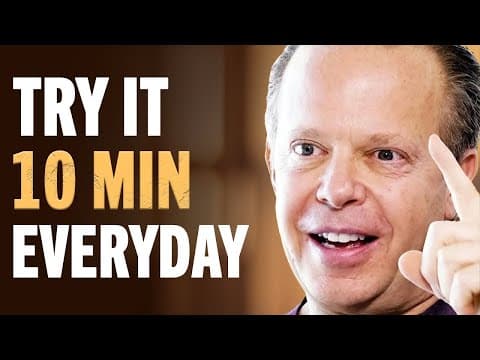 The Optimal Morning Routine To Manifest Your Dream Life & Destroy Negative Thoughts | Joe Dispenza