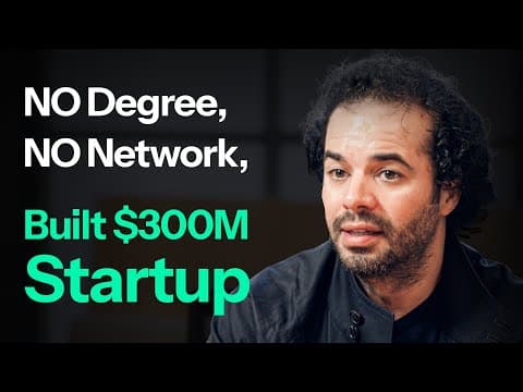 How I Built a $300M Startup with No Degree and No NetworkㅣSelfbook, Khalid Meniri