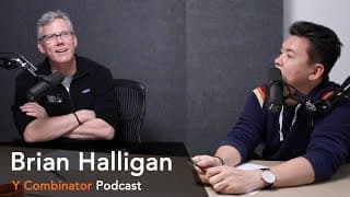HubSpot CEO and Cofounder Brian Halligan with Wufoo Cofounder Kevin Hale