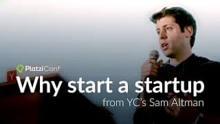 Sam Altman, CEO of OpenAI shares tips to Start a Startup