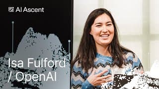 How OpenAI Built its Groundbreaking Deep Research Product ft. Isa Fulford