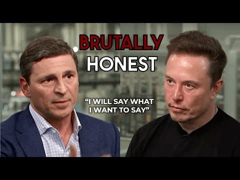 Elon Musk Full CNBC Interview: "I Created AI"