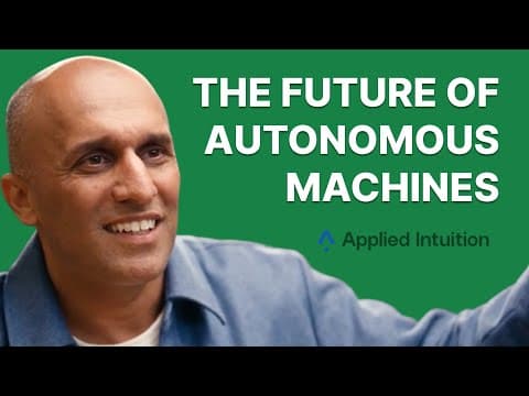 Building A Multi-Billion Dollar Hard Tech Company | Qasar Younis, CEO of Applied Intuition