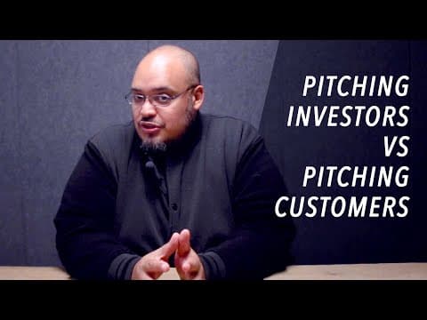 How Pitching Investors is Different Than Pitching Customers - Michael Seibel
